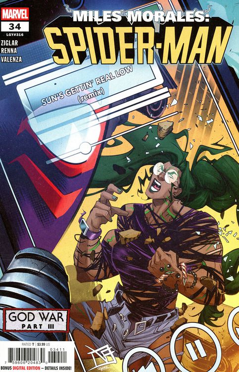 2025 - Miles Morales: Spider-Man, Vol. 2 #34 Var. A - M - ENG