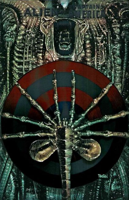 2025 - Alien vs. Captain America #1 Var. B - Operation: Red King, Part One - M - ENG 24