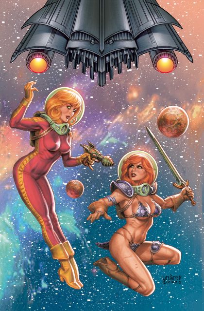 2026 - Red Sonja / Barbarella #1 Var. I - M - ENG - PROMO 1