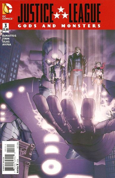 2015 - Justice League: Gods and Monsters, Vol. 2 #3 Var. A - Part Three - M - ENG - PRE-ORDER 1