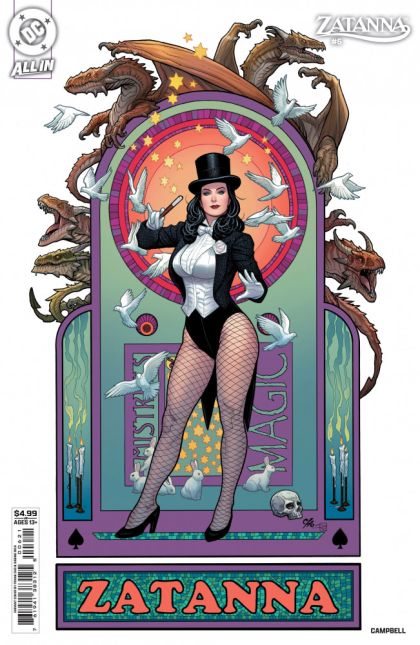 2025 - Zatanna, Vol. 3 #6 Var. B - S'ti Emitwohs! - M - ENG - PRE-ORDER 1