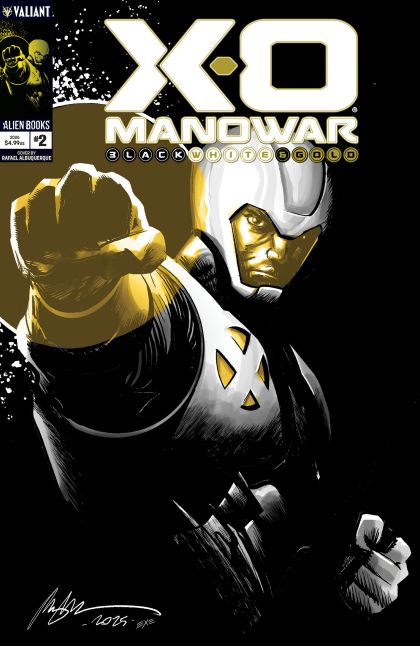 2026 - X-O Manowar Black, White & Gold #2 Var. A - M - ENG - PROMO 1