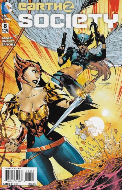 2016 - Earth 2: Society #8 - Chapter One: Power Struggles - M - ENG - PRE-ORDER 1