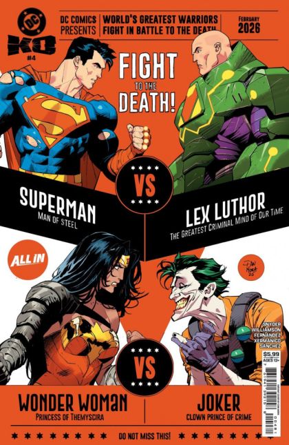 2026 - DC K.O. #4 Var. G - Chapter Four: Trial by Absolute - M - ENG - PRE-ORDER 1
