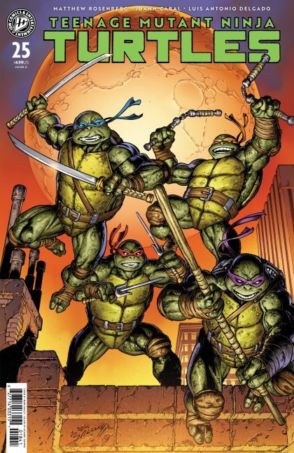 Teenage Mutant Ninja Turtles #25 Cvr D Mark Bagley Var - M - ENG - PROMO 1
