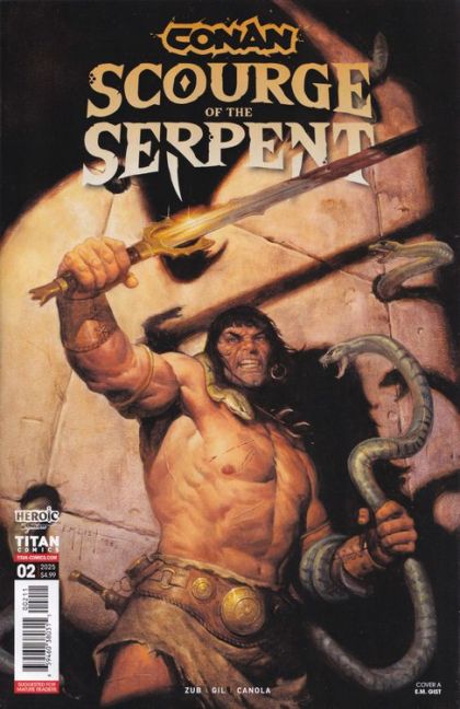 2025 - Conan The Barbarian: Scourge Of The Serpent #2 Var. A - Words Of Power - M - ENG - PRE-ORDER 1