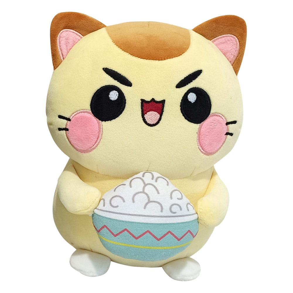 Funny Cat Plush Figure Cat with Rice 25 cm - M 1