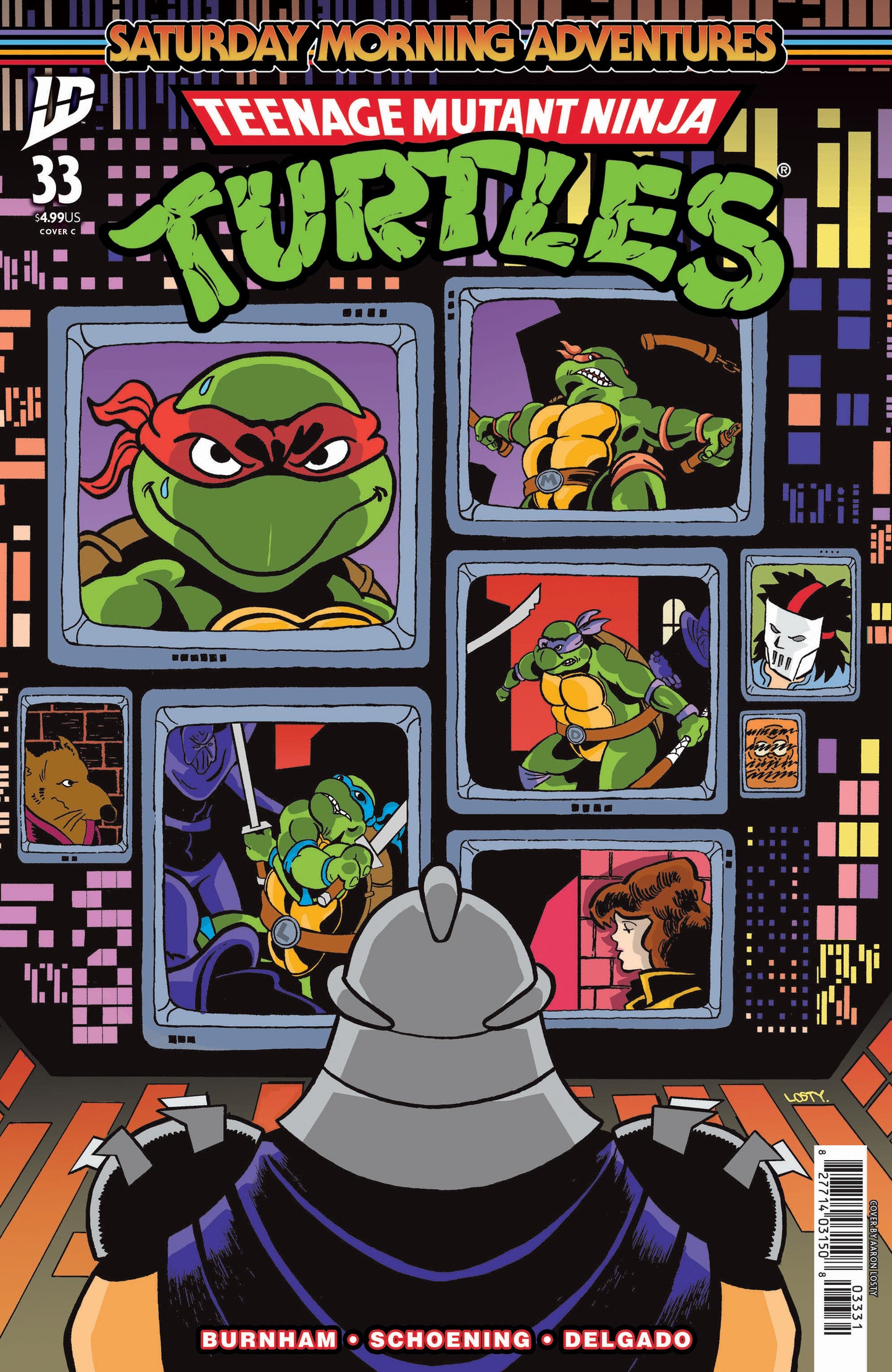 2025 - Teenage Mutant Ninja Turtles: Saturday Morning Adventures #33 Cvr C Losty Var - M - ENG 1