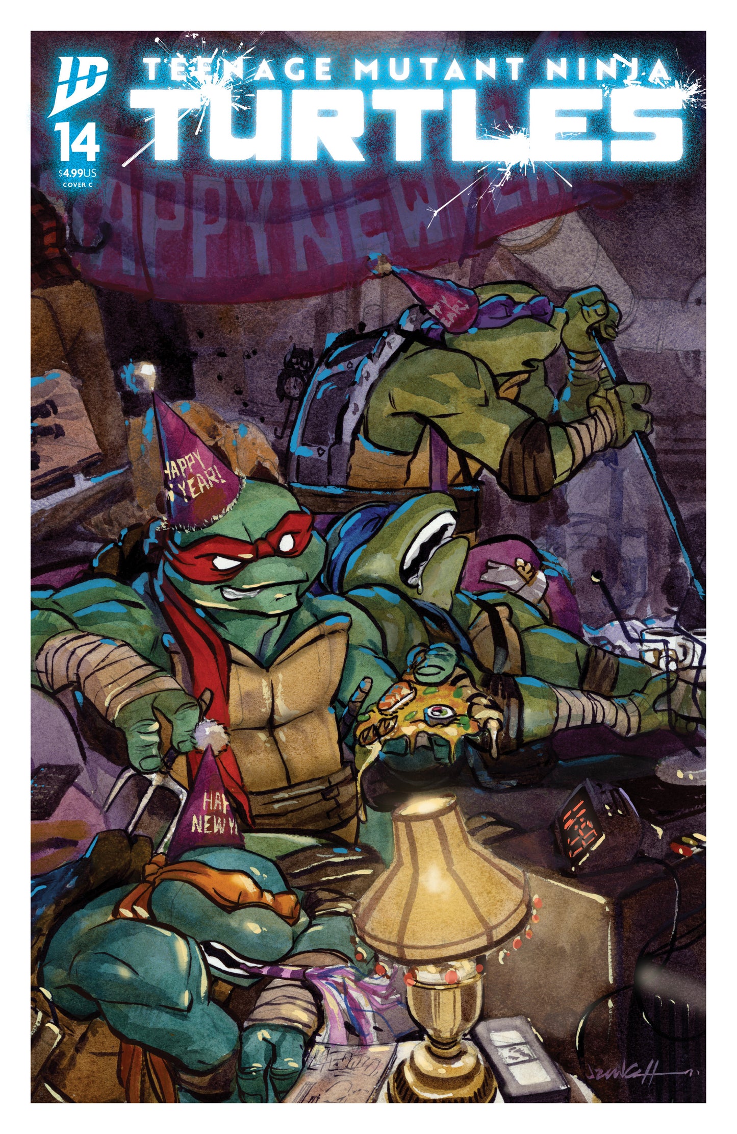 2025 - Teenage Mutant Ninja Turtles #14 Cvr C Jared Cullum Var - M - ENG 1