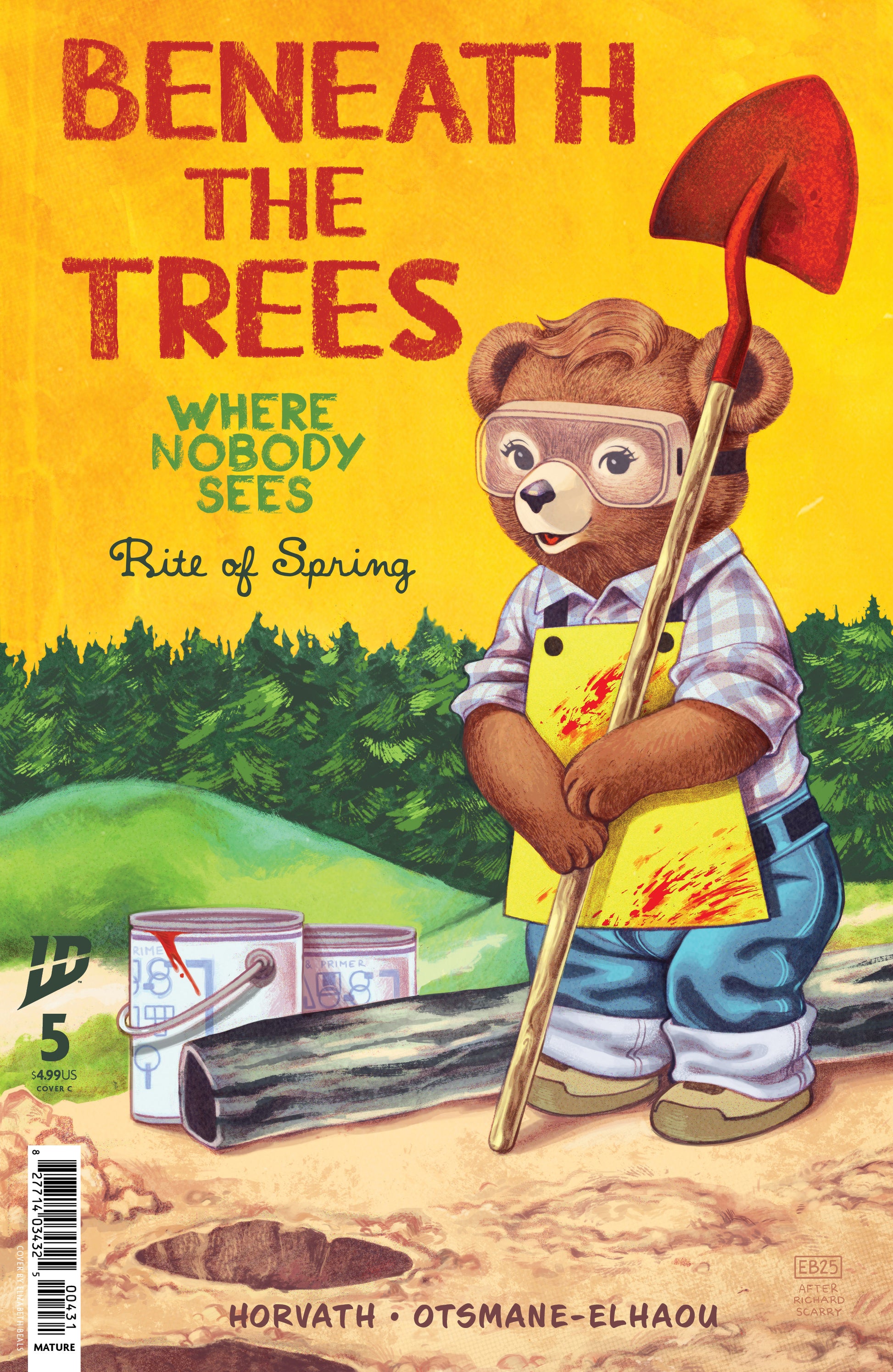 2025 - Beneath The Trees Where Nobody Sees: Rite Of Spring #5 Cvr C Elizabeth Beals Var - M - ENG 1