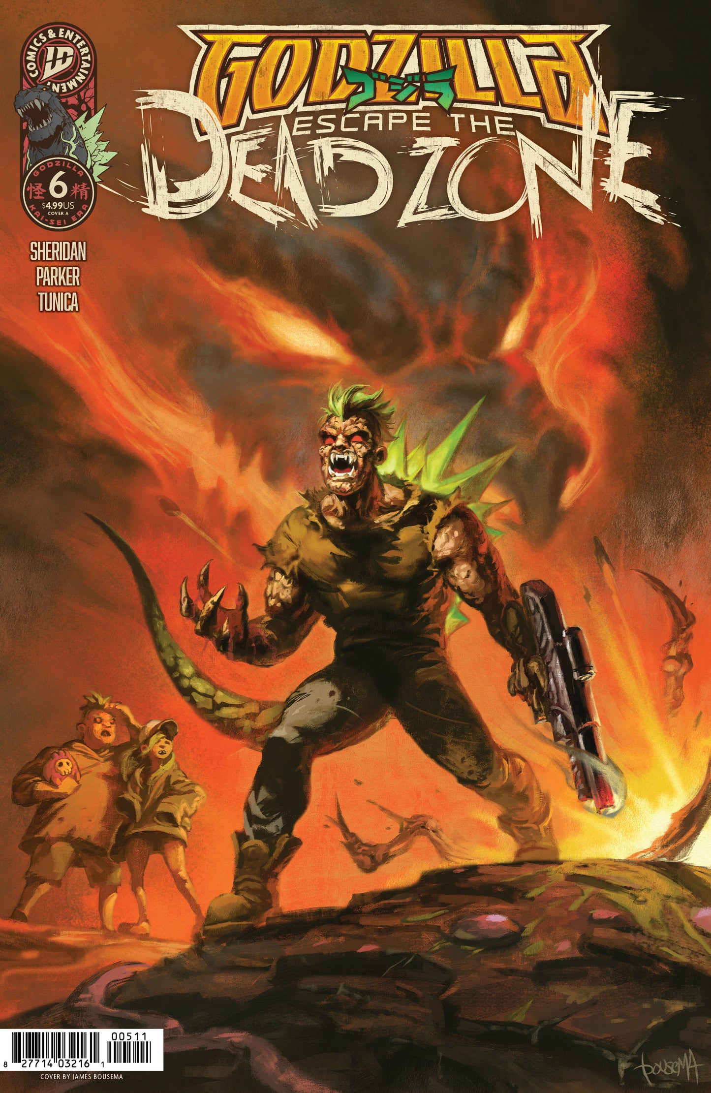 2025 - Godzilla: Escape The Deadzone [Kai-Sei Era] #6 Cvr B James Bousema Var - M - ENG 1