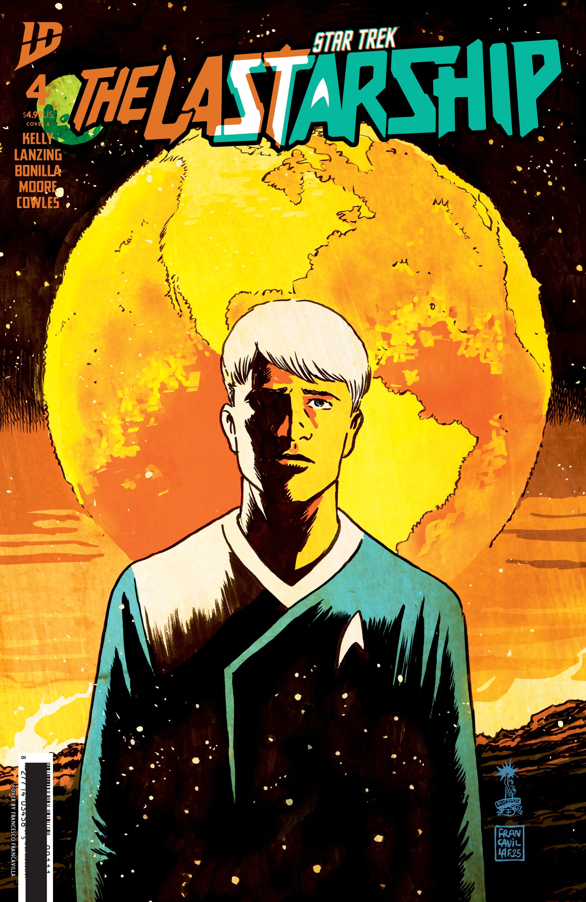 2025 - Star Trek: The Last Starship #4 Cvr A Francesco Francavilla - M - ENG 1