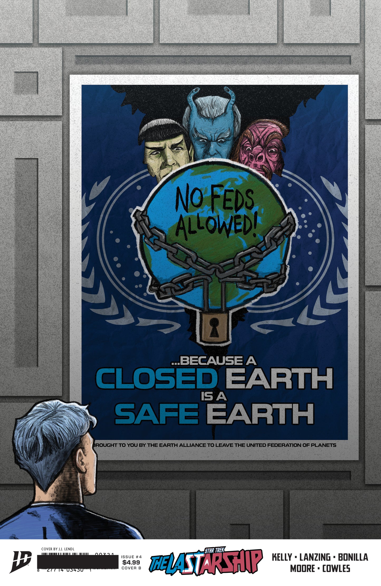 2025 - Star Trek: The Last Starship #4 Cvr B J.J. Lendl Var - M - ENG 1