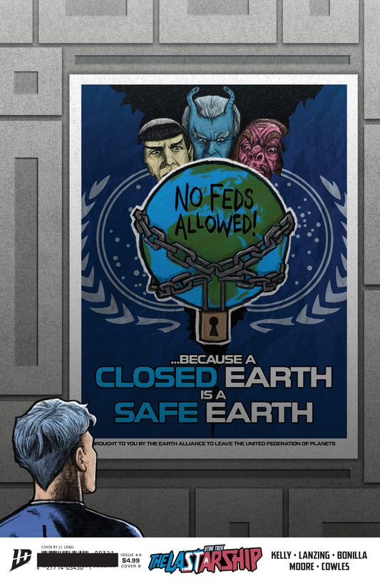 2025 - Star Trek: The Last Starship #4 Cvr B J.J. Lendl Var - M - ENG 1