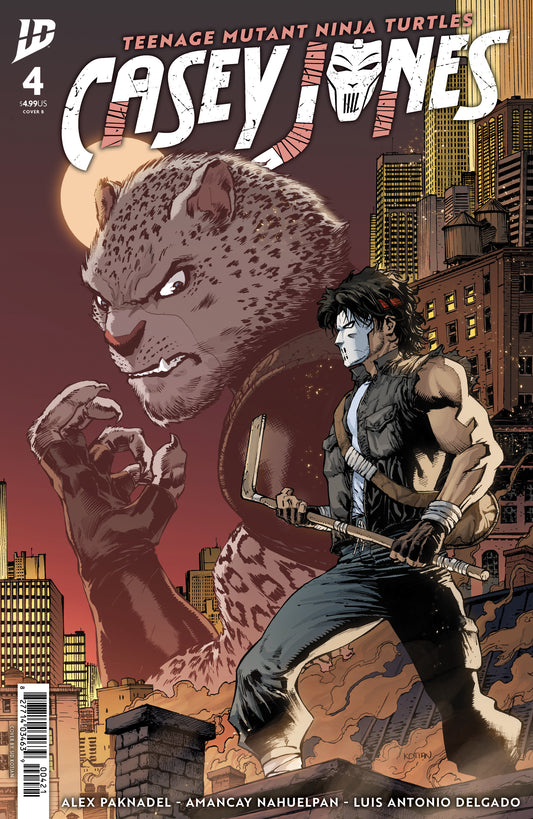 2025 - Teenage Mutant Ninja Turtles: Casey Jones #4 Cvr B Sid Kotian Var - M - ENG 1