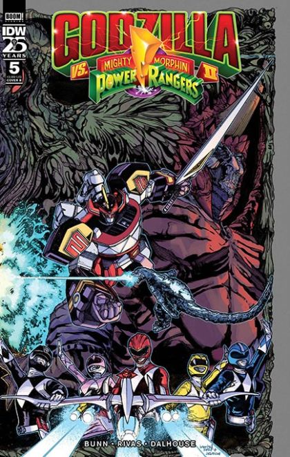 2024 - IDW Publishing - ON DEMAND - Godzilla vs. Mighty Morphin Power Rangers, Vol. 2 #5 Var. B - M - Eng 1