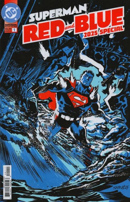 2025 - Superman Red & Blue 2025 Special #1 Var. A - Priceless, All the Time in the World, Out of the Ordinary, Red-Letter Days - M - ENG 186
