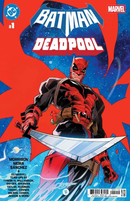 2026 - DC / Marvel: Batman / Deadpool #1 Var. AF - The Cosmic Kiss Caper! / A Magician Walks Into a Universe / Sticks & Snikts / Harley & Hulk's Amazin' Saturday!!!! / New Friends in Old Places - M - ENG - PRE-ORDER 1