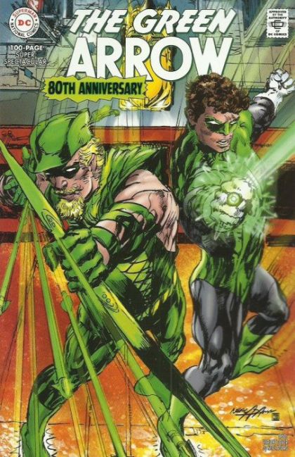 2021 - Green Arrow: 80th Anniversary 100-Page Super Spectacular #1 Var. D - The Disappearing Bandit / Punching Evil / Who Watches The Watchtower? / ...Just The Usual Sort Of Stuff / The Arrow And The Song / One / Green-Man And Autumn-Son / Star City Star / Happy Anniversary / The Sympathy Of The Woods / The Last Green Arrow Story - M - ENG - PRE-ORDER 1