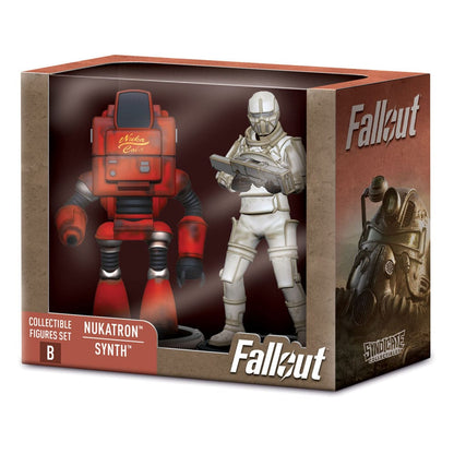 Fallout Mini Figures 2-Pack Set B Nukatron & Synth 7 cm - M 1