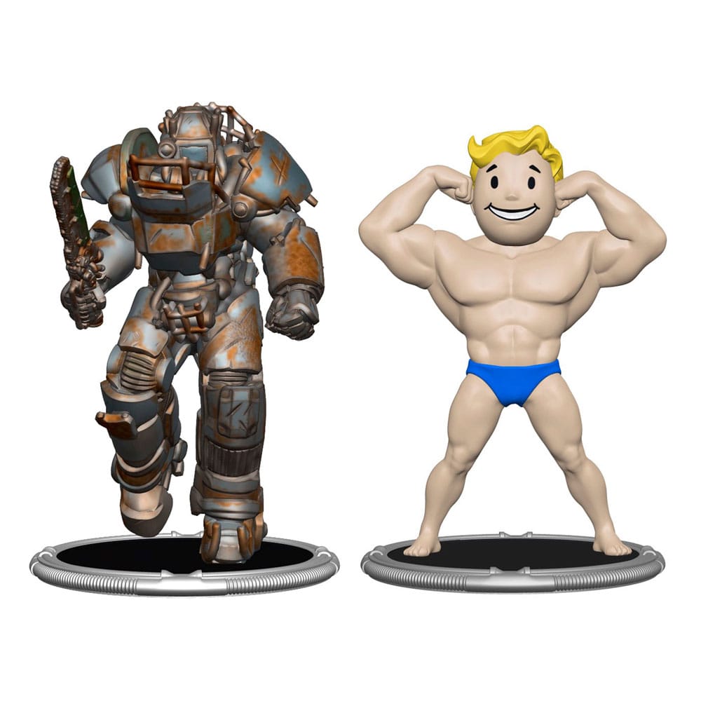 Fallout Mini Figures 2-Pack Set E Raider & Vault Boy 7 cm - M 2