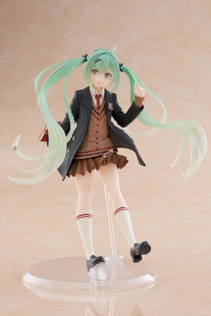 Hatsune Miku PVC Statue Fashion Preppy Ver. 18 cm - M 2