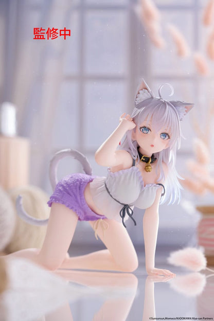 Alya Sometimes Hides Her Feelings in Russian PVC Statue Desktop Cute Figure Alya Cat Ear Roomwear Ver. 13 cm - M 2