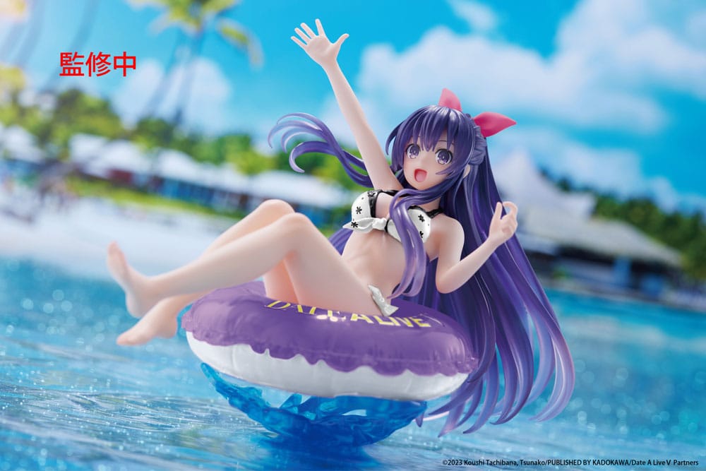 Date A Live V Aqua Float Girls PVC Statue Tohka Yatogami Renewal 10 cm - M 4