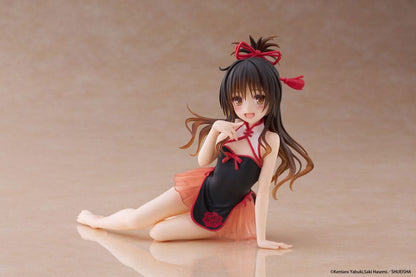 To Love-Ru Darkness Pvc Statue Desktop Cute Figure Mikan Yuki Chinese Dress Ver. 13 Cm - M 1