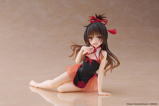 To Love-Ru Darkness Pvc Statue Desktop Cute Figure Mikan Yuki Chinese Dress Ver. 13 Cm - M 1
