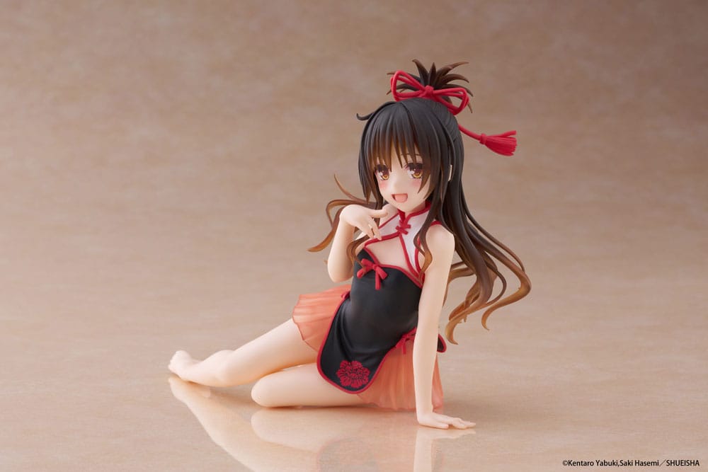 To Love-Ru Darkness Pvc Statue Desktop Cute Figure Mikan Yuki Chinese Dress Ver. 13 Cm - M 2