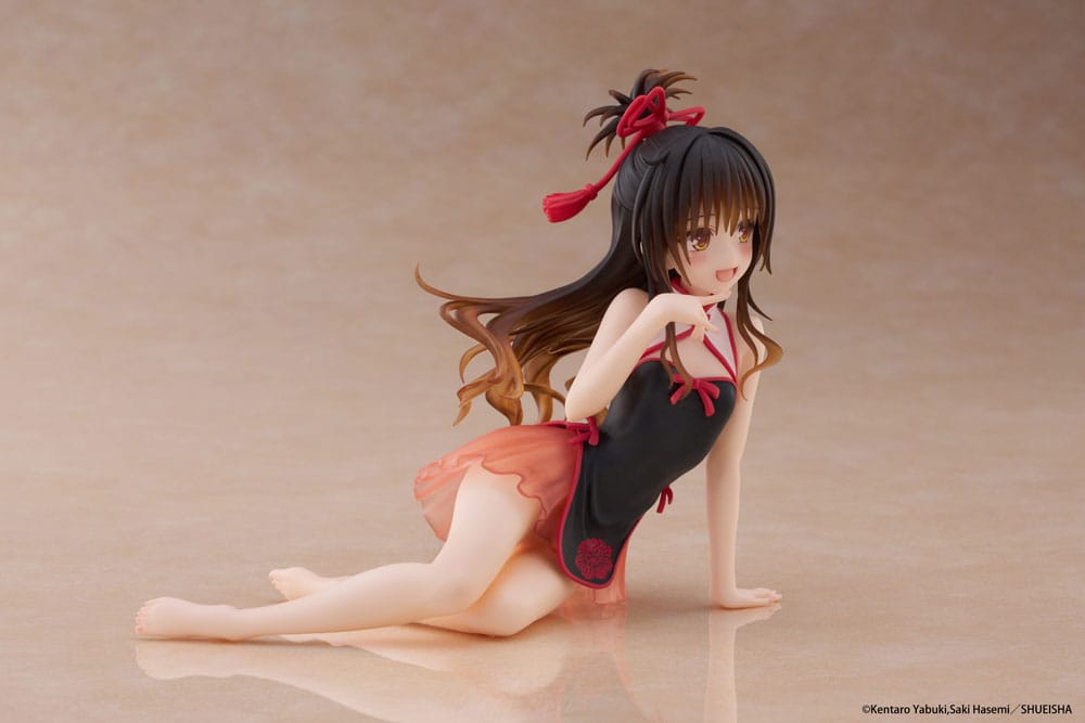 To Love-Ru Darkness Pvc Statue Desktop Cute Figure Mikan Yuki Chinese Dress Ver. 13 Cm - M 3