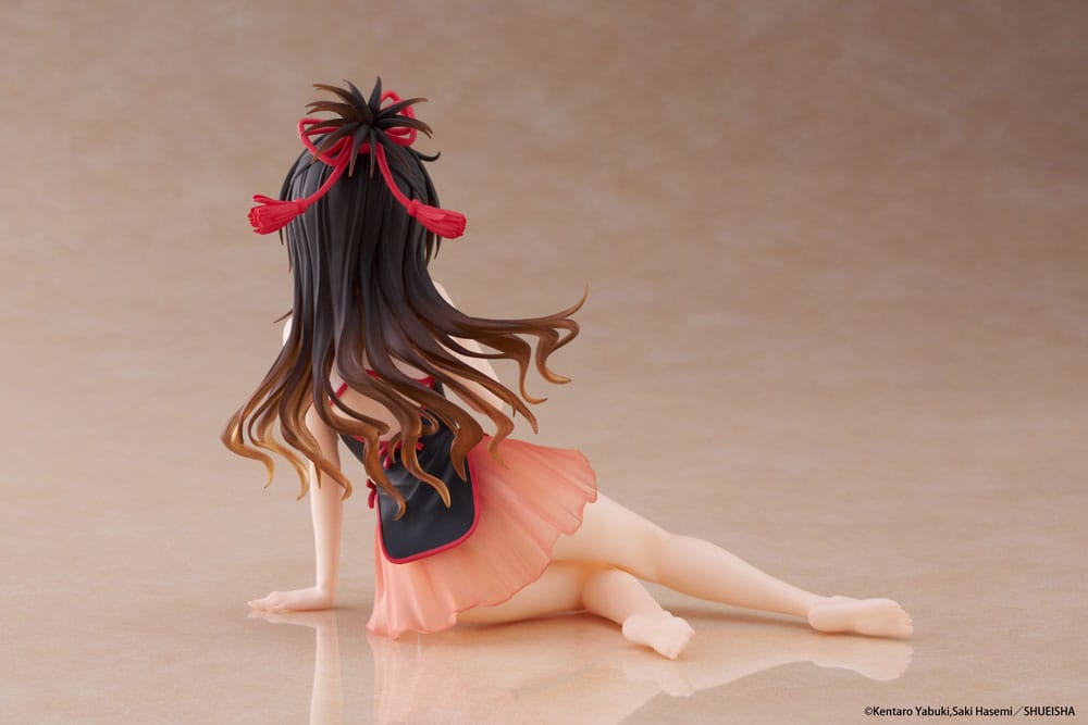 To Love-Ru Darkness Pvc Statue Desktop Cute Figure Mikan Yuki Chinese Dress Ver. 13 Cm - M 4