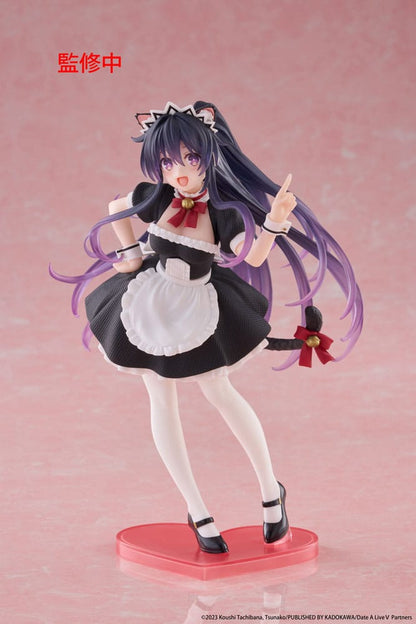 Date A Live V Coreful Pvc Statue Tohka Yatogami Cat Ear Maid Ver. 18 Cm - M 1