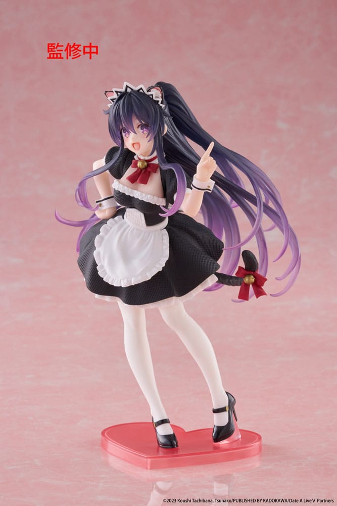 Date A Live V Coreful Pvc Statue Tohka Yatogami Cat Ear Maid Ver. 18 Cm - M 2