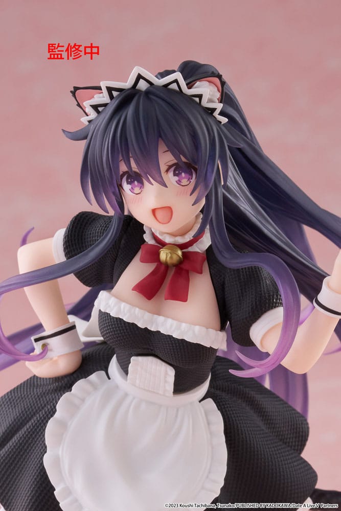 Date A Live V Coreful Pvc Statue Tohka Yatogami Cat Ear Maid Ver. 18 Cm - M 5