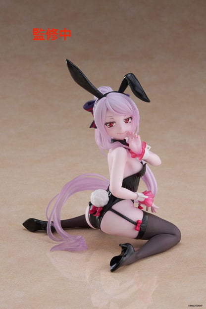 Overlord PVC Statue Desktop Cute Figure Shalltear Bunny Ver. 13 cm - M 2