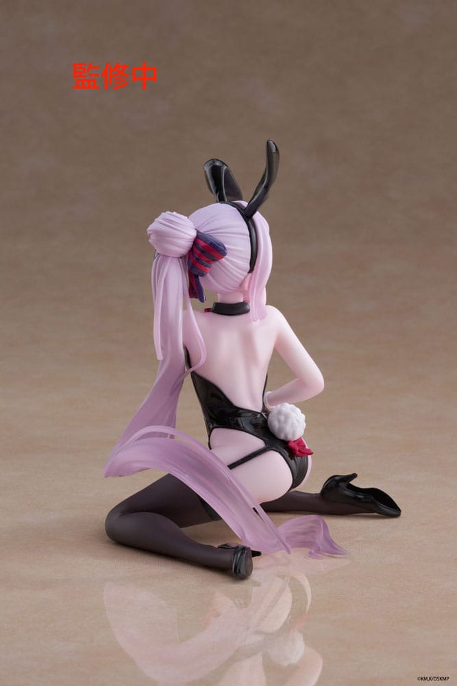 Overlord PVC Statue Desktop Cute Figure Shalltear Bunny Ver. 13 cm - M 4