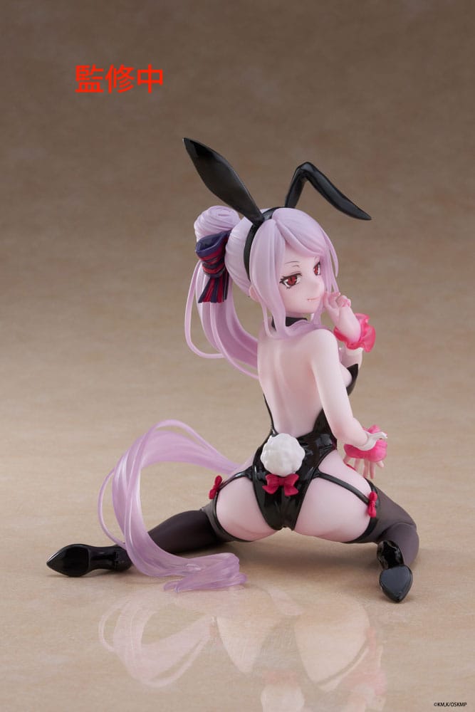 Overlord PVC Statue Desktop Cute Figure Shalltear Bunny Ver. 13 cm - M 5