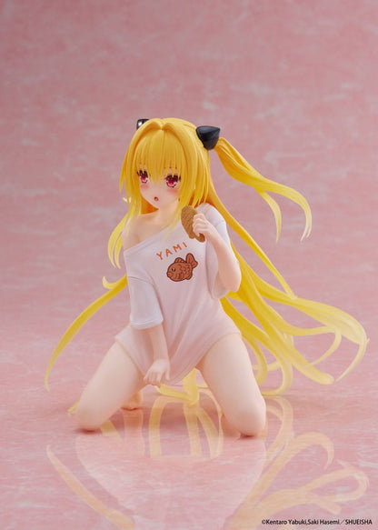 To Love-Ru Darkness Pvc Statue Desktop Cute Figure Golden Darkness Roomwear Ver. 13 Cm - M 4