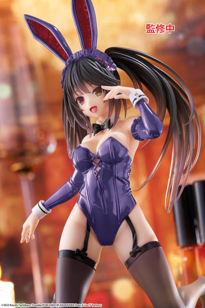 Date A Live V PVC Statue Desktop Cute Figure Kurumi Tokisaki Bunny Ver. Renewal 13 cm - M 5