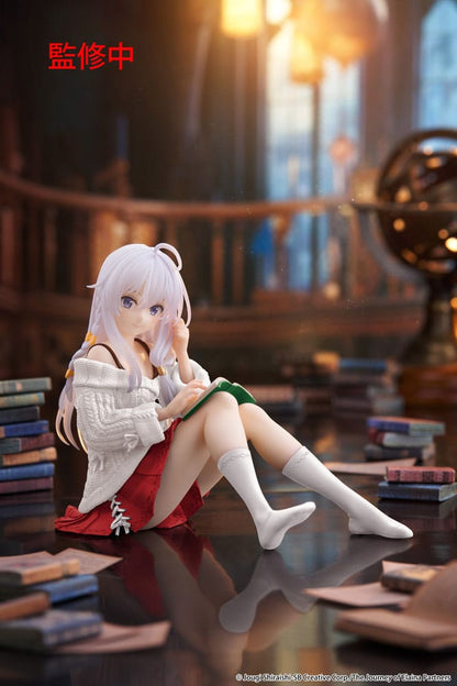 Wandering Witch: The Journey of Elaina PVC Statue Desktop Cute Figure Elaina Casual Clothes Ver. Renewal 13 cm - M 3