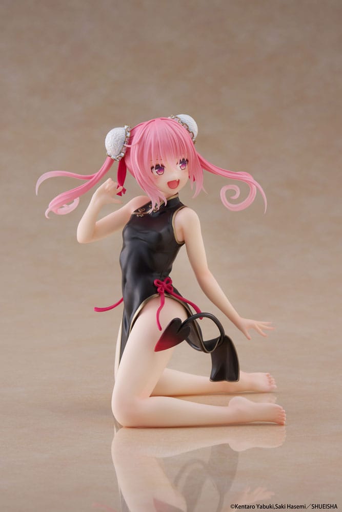 To Love-Ru PVC Statue Desktop Cute Figure Nana (China Dress Ver.) 13 cm - M 4
