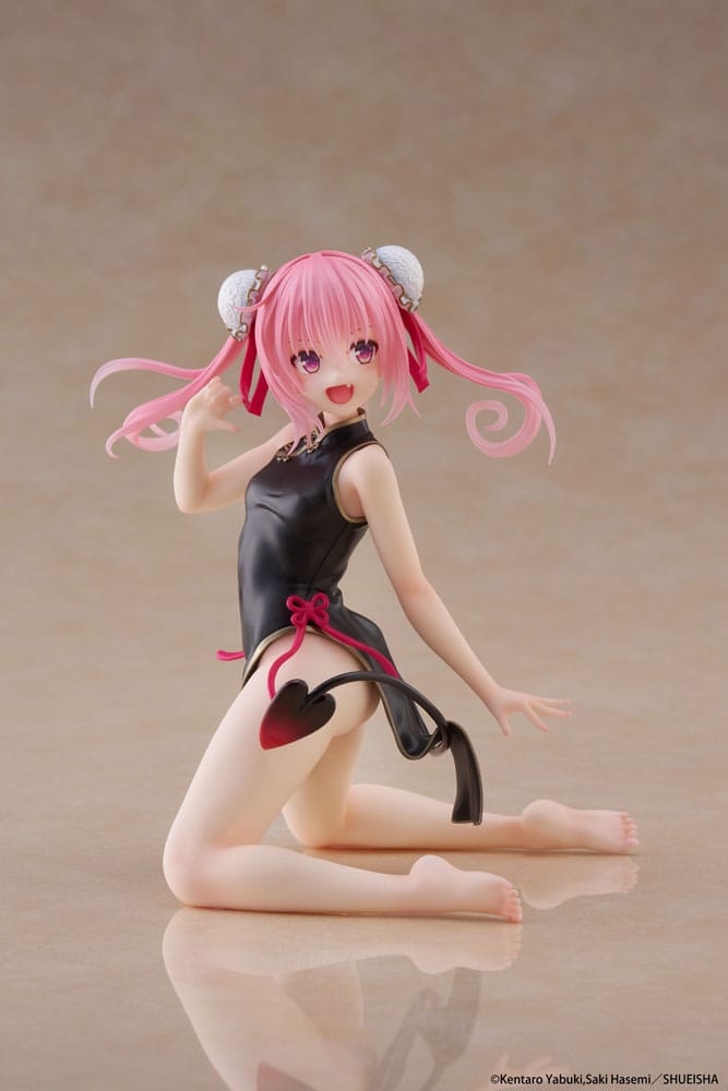 To Love-Ru PVC Statue Desktop Cute Figure Nana (China Dress Ver.) 13 cm - M 5