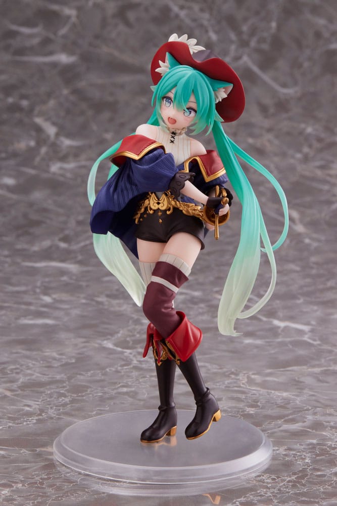 Hatsune Miku Wonderland Puss in Boots PVC Statue 18 cm - M 2