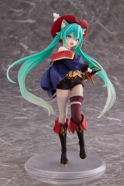 Hatsune Miku Wonderland Puss in Boots PVC Statue 18 cm - M 4