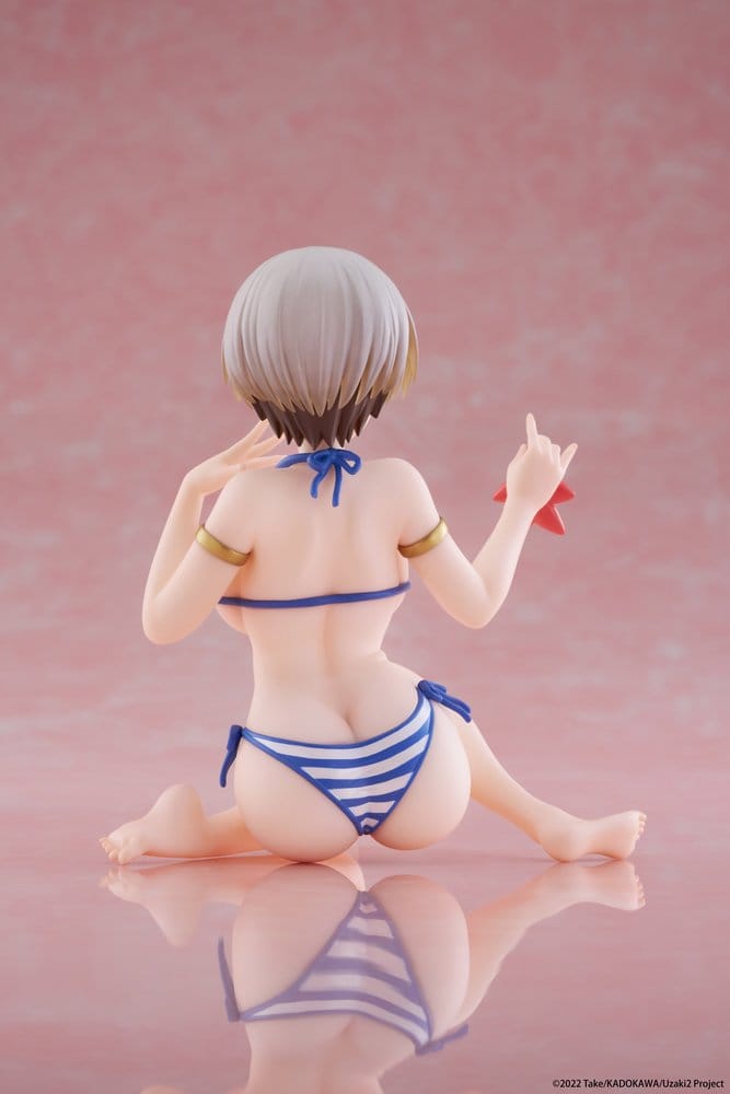 Uzaki-chan Wants to Hang Out! Desktop Cute PVC Figure Hana Uzaki Swim Wear Ver. 13 cm - M 4