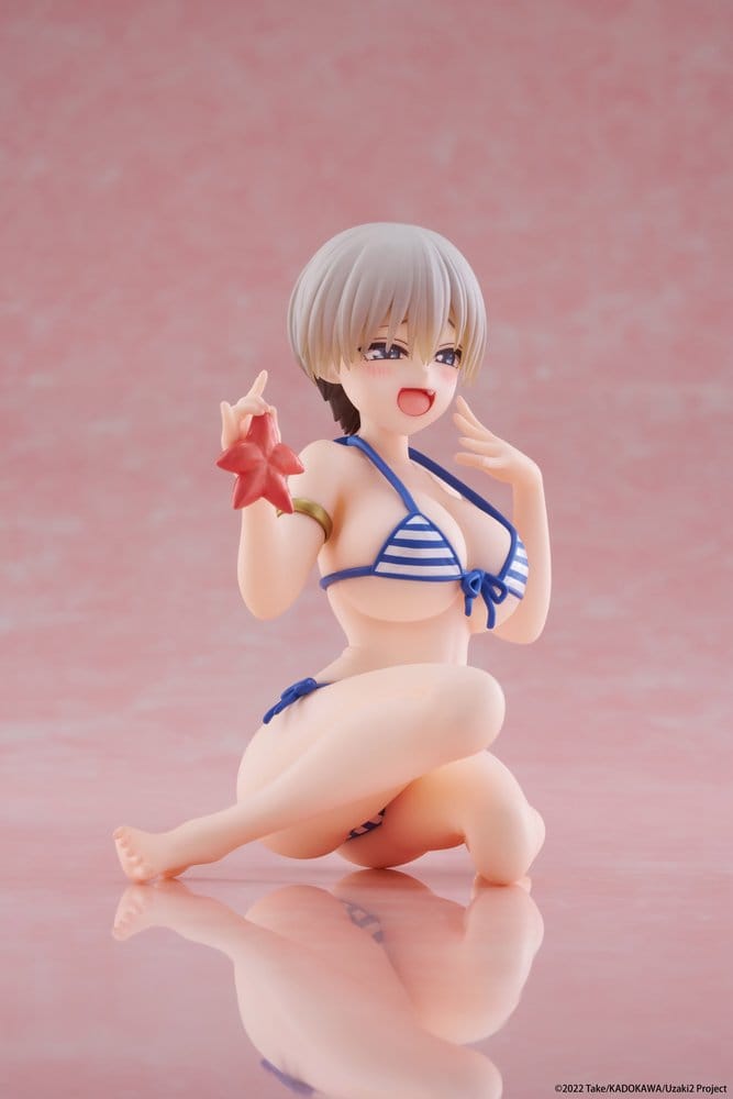 Uzaki-chan Wants to Hang Out! Desktop Cute PVC Figure Hana Uzaki Swim Wear Ver. 13 cm - M 5