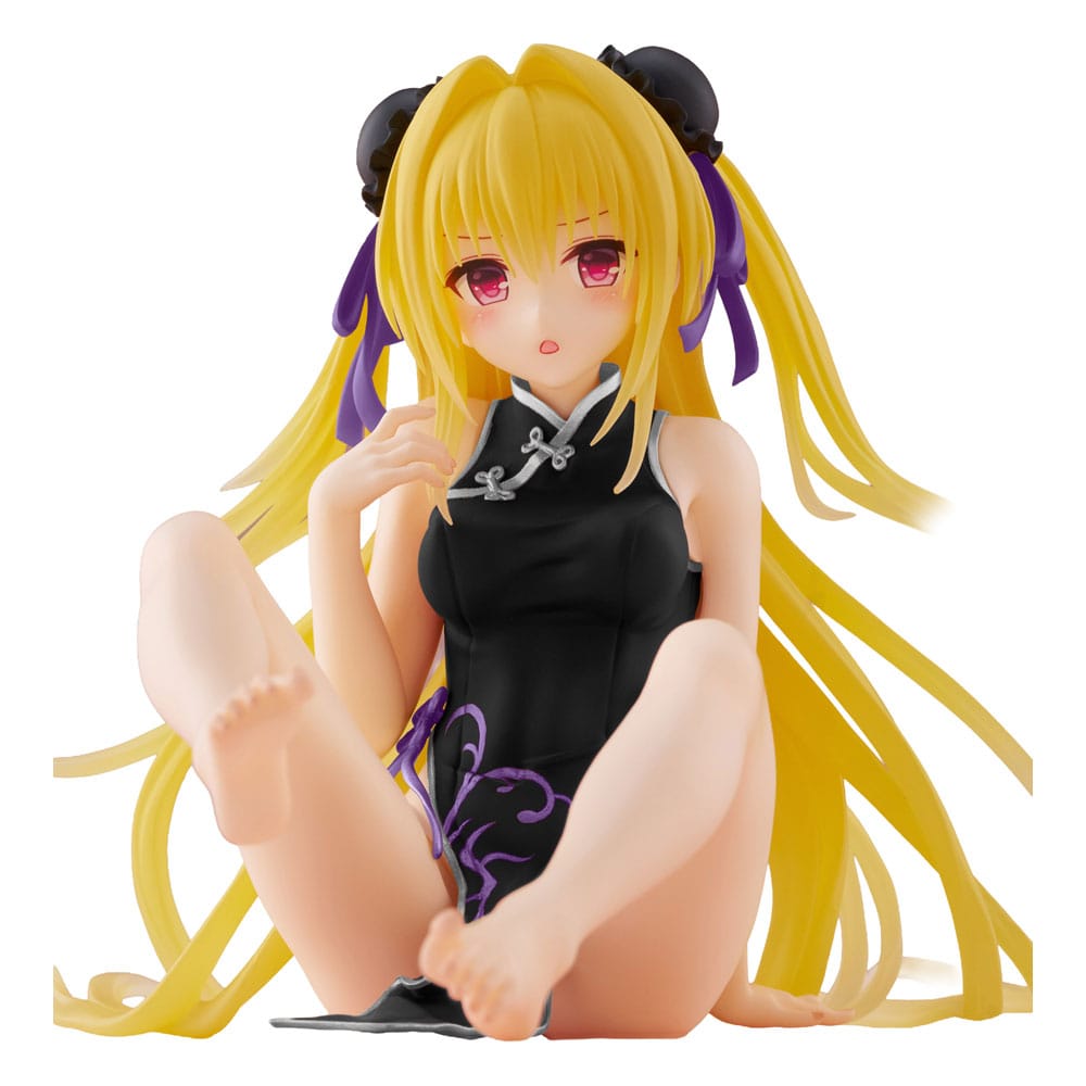To Love-Ru Darkness PVC Statue Desktop Cute Figure Golden Darkness (China Dress Ver.) Renewal 13 cm - M 4