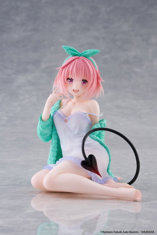 To Love-Ru Desktop Cute PVC Figure Momo Roomwear Ver. 13 cm - M 1
